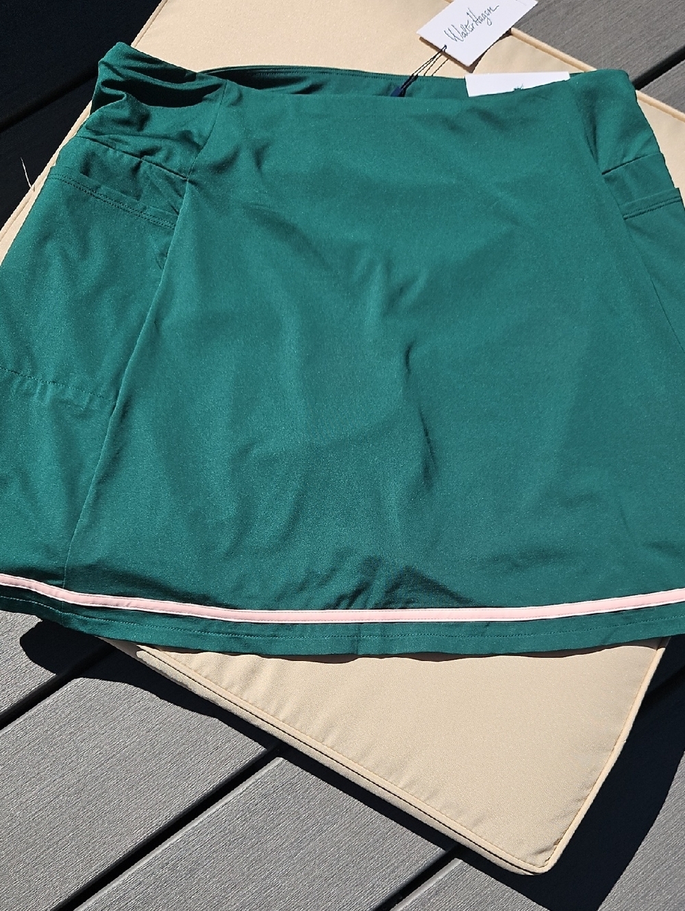 NWT Walter Hagen Performance 11 Knit Skort Green Size L - Picture 12 of 13
